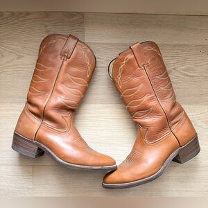 Laredo Women’s Genuine Leather Western Cowboy Boots 75446 👢